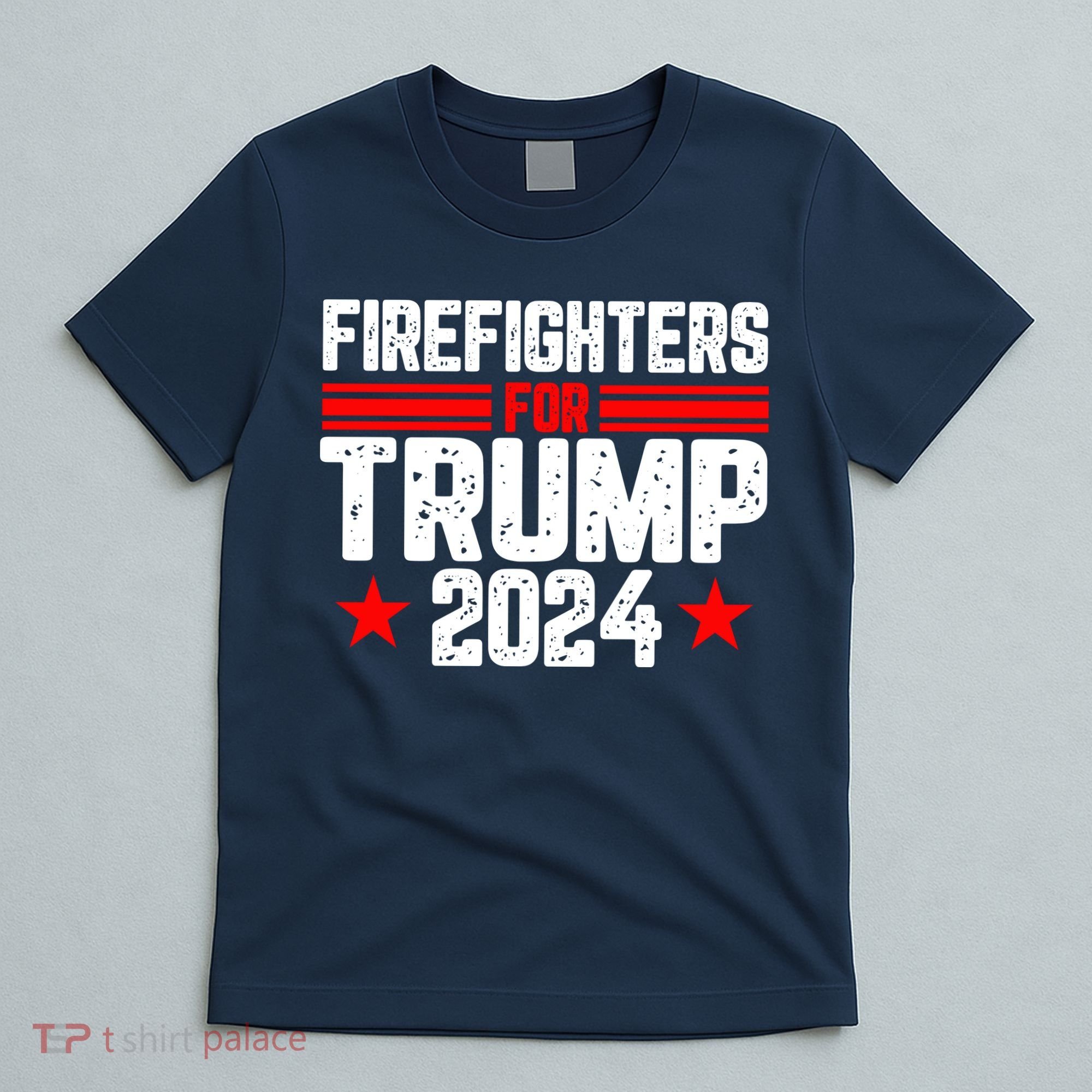 Firefighters For Trump 2024 T-Shirt