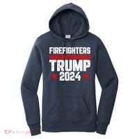 Firefighters For Trump 2024 Women's Hoodie thumb 0