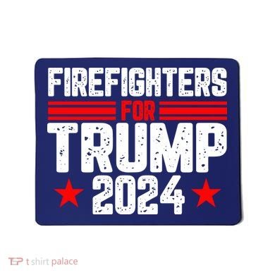 Firefighters For Trump 2024 Mousepad