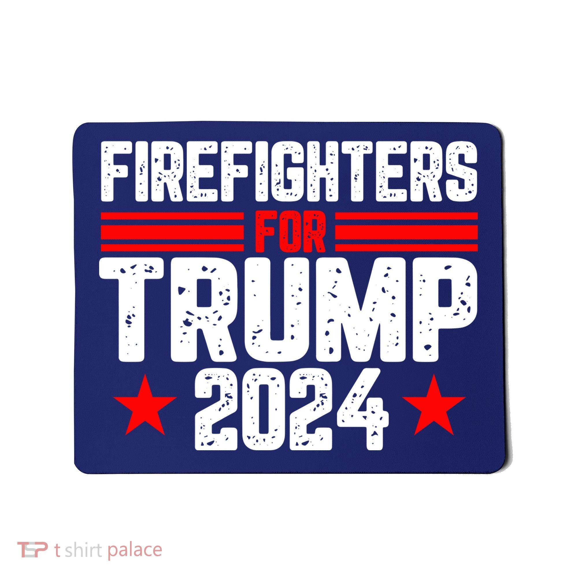 Firefighters For Trump 2024 Mousepad
