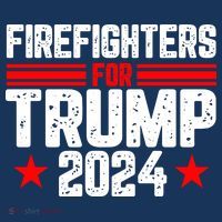 Firefighters For Trump 2024 Baby Bodysuit thumb 2