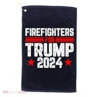 Firefighters For Trump 2024 Golf Towel thumb 0