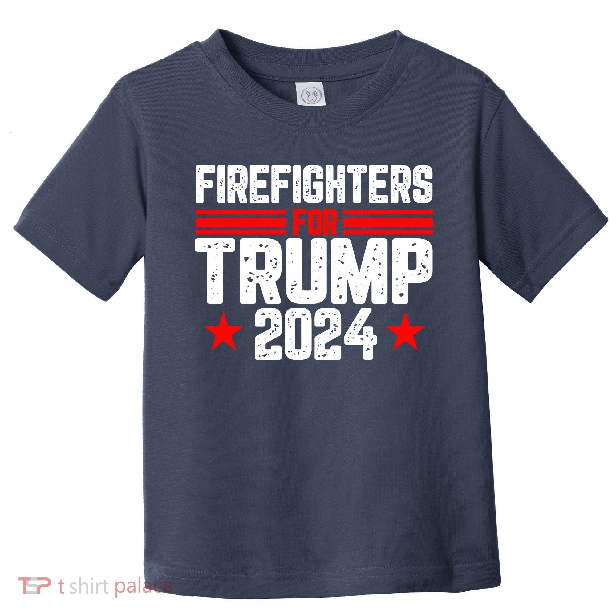Firefighters For Trump 2024 Toddler T-Shirt