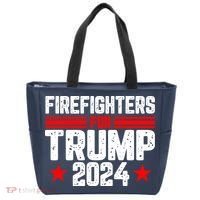 Firefighters For Trump 2024 Tote Bag thumb 0
