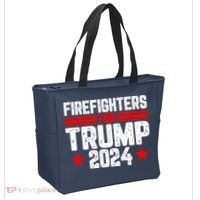 Firefighters For Trump 2024 Tote Bag thumb 2