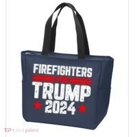 Firefighters For Trump 2024 Tote Bag thumb 3