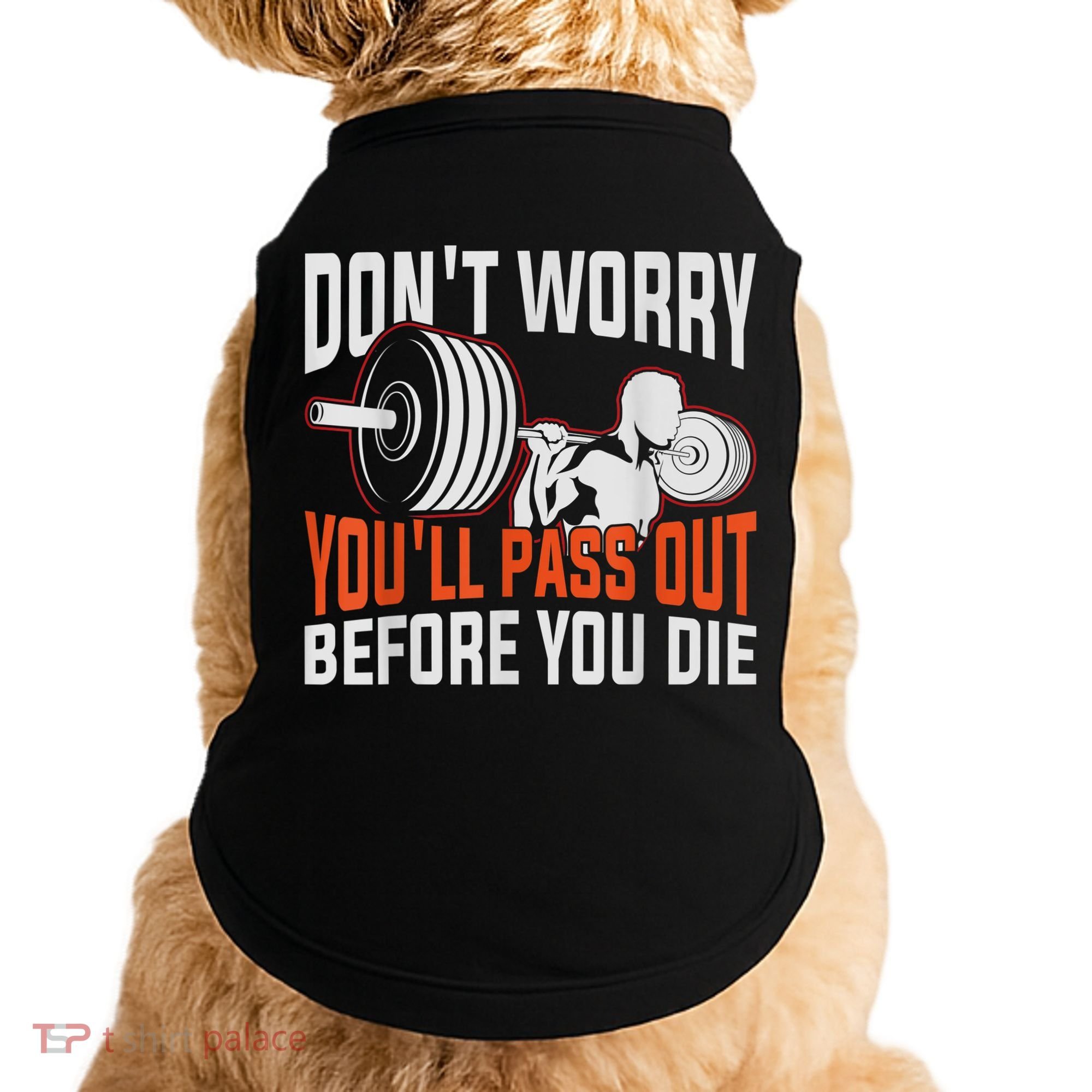 Funny Fitness Trainer Gift Gym Workout Personal Trainer Doggie Tank