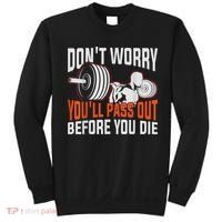 Funny Fitness Trainer Gift Gym Workout Personal Trainer Sweatshirt thumb 0