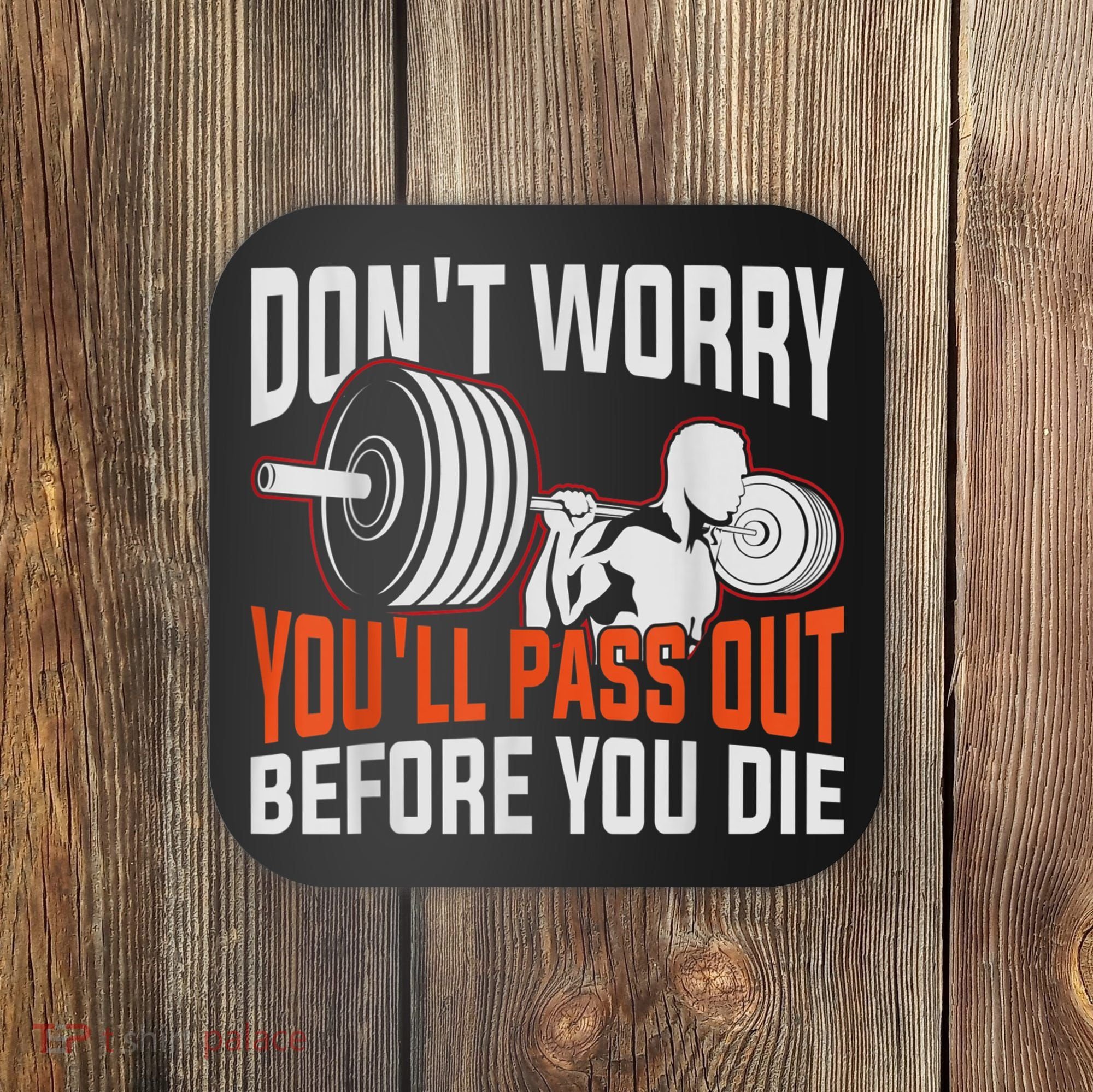 Funny Fitness Trainer Gift Gym Workout Personal Trainer Coaster