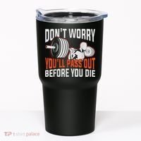 Funny Fitness Trainer Gift Gym Workout Personal Trainer Tumbler thumb 0