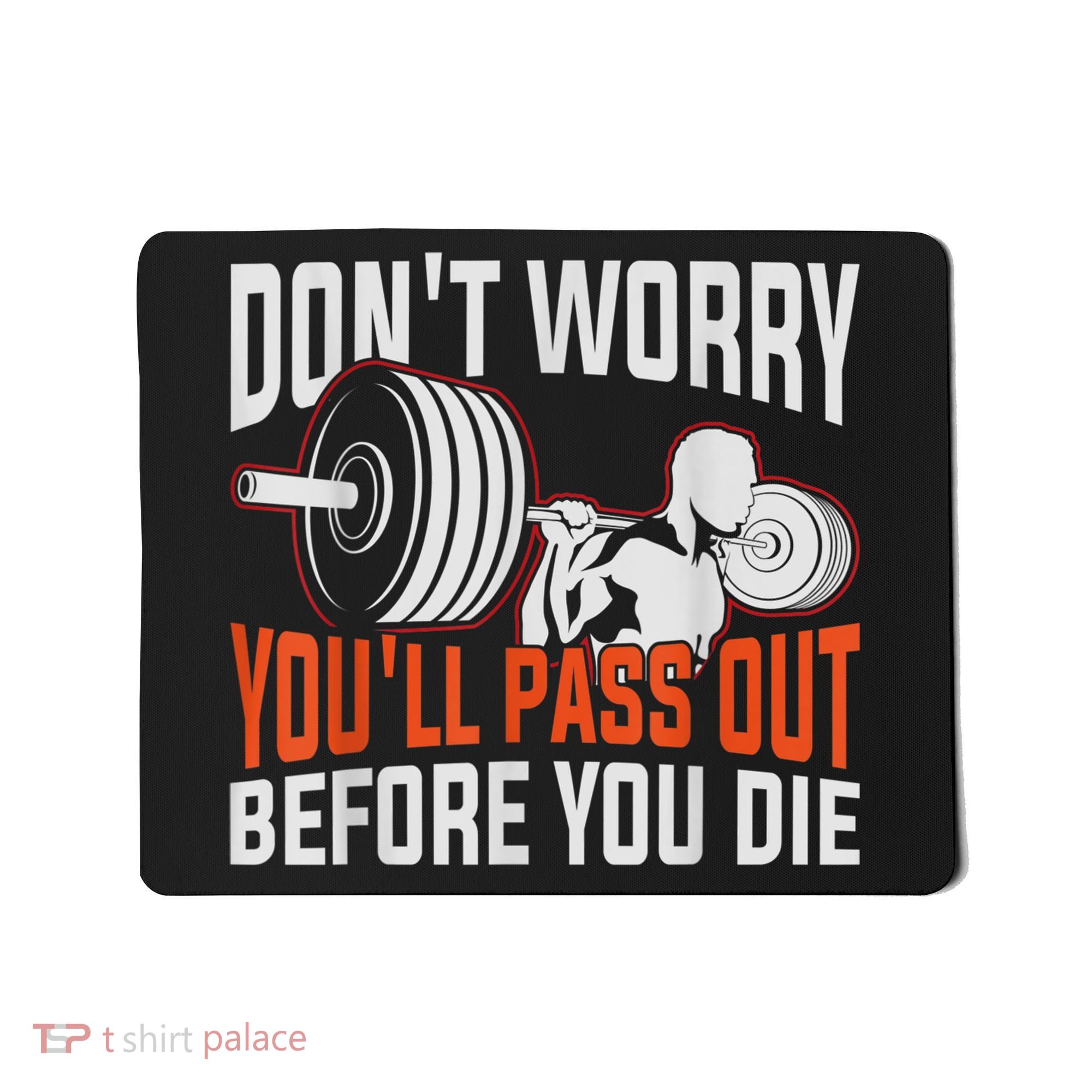 Funny Fitness Trainer Gift Gym Workout Personal Trainer Mousepad