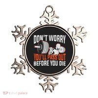 Funny Fitness Trainer Gift Gym Workout Personal Trainer Ornament thumb 0