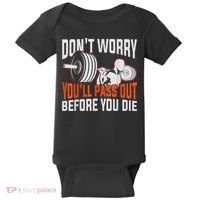 Funny Fitness Trainer Gift Gym Workout Personal Trainer Baby Bodysuit thumb 0