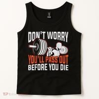Funny Fitness Trainer Gift Gym Workout Personal Trainer Tank Top thumb 2