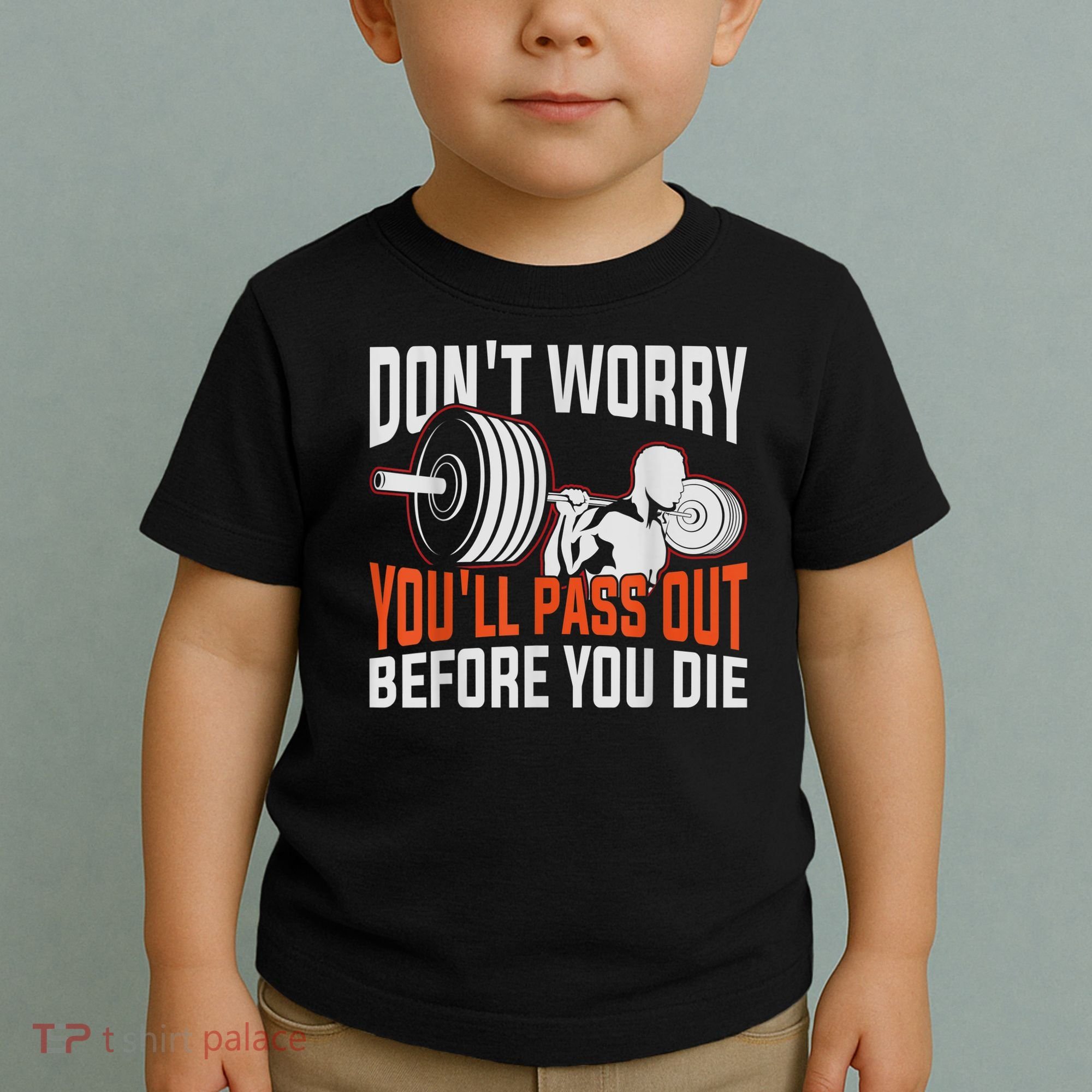 Funny Fitness Trainer Gift Gym Workout Personal Trainer Toddler T-Shirt
