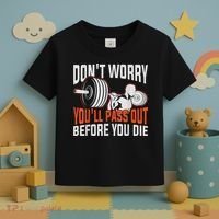 Funny Fitness Trainer Gift Gym Workout Personal Trainer Toddler T-Shirt thumb 3