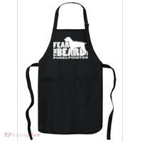 Funny Fear The Beard Gift Funny Pudelpointer Gift Apron thumb 0