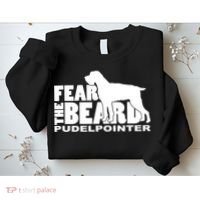 Funny Fear The Beard Gift Funny Pudelpointer Gift Sweatshirt thumb 2