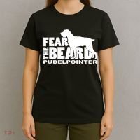 Funny Fear The Beard Gift Funny Pudelpointer Gift T-Shirt thumb 4