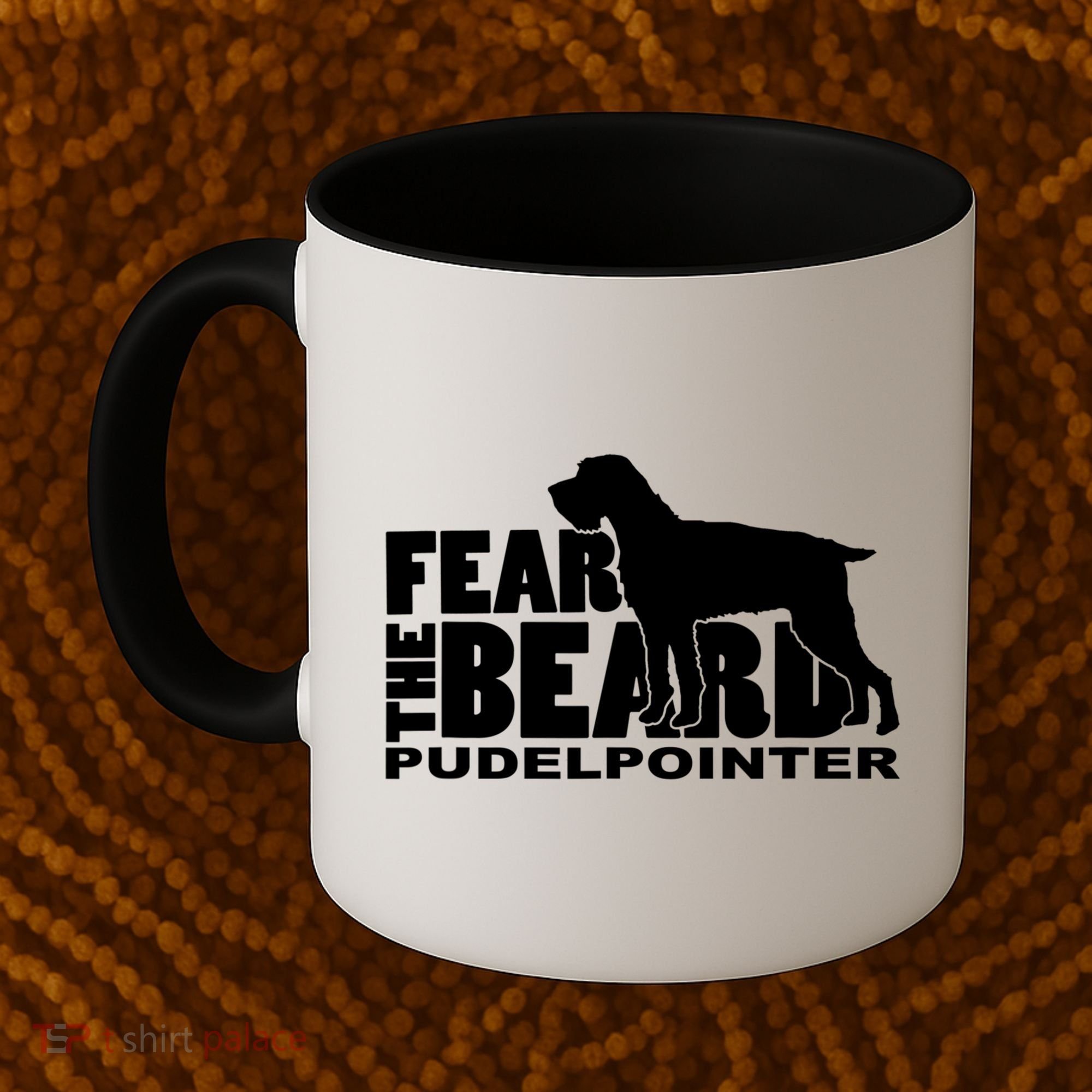 Funny Fear The Beard Gift Funny Pudelpointer Gift Coffee Mug