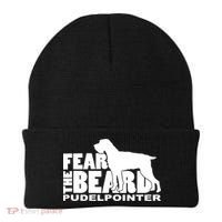 Funny Fear The Beard Gift Funny Pudelpointer Gift Beanie thumb 0