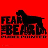 Funny Fear The Beard Gift Funny Pudelpointer Gift Santa Hat thumb 1