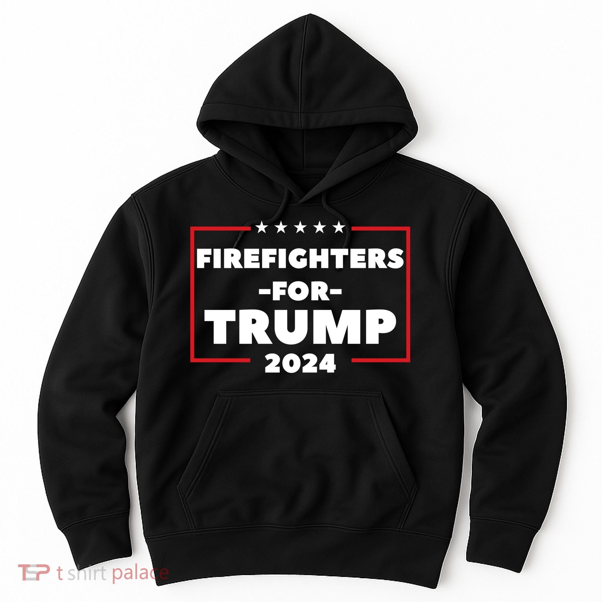 Firefighters For Trump 2024 Hoodie
