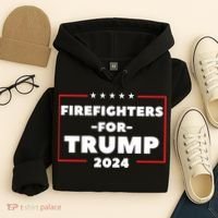 Firefighters For Trump 2024 Hoodie thumb 4