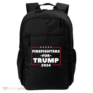 Firefighters For Trump 2024 Backpack