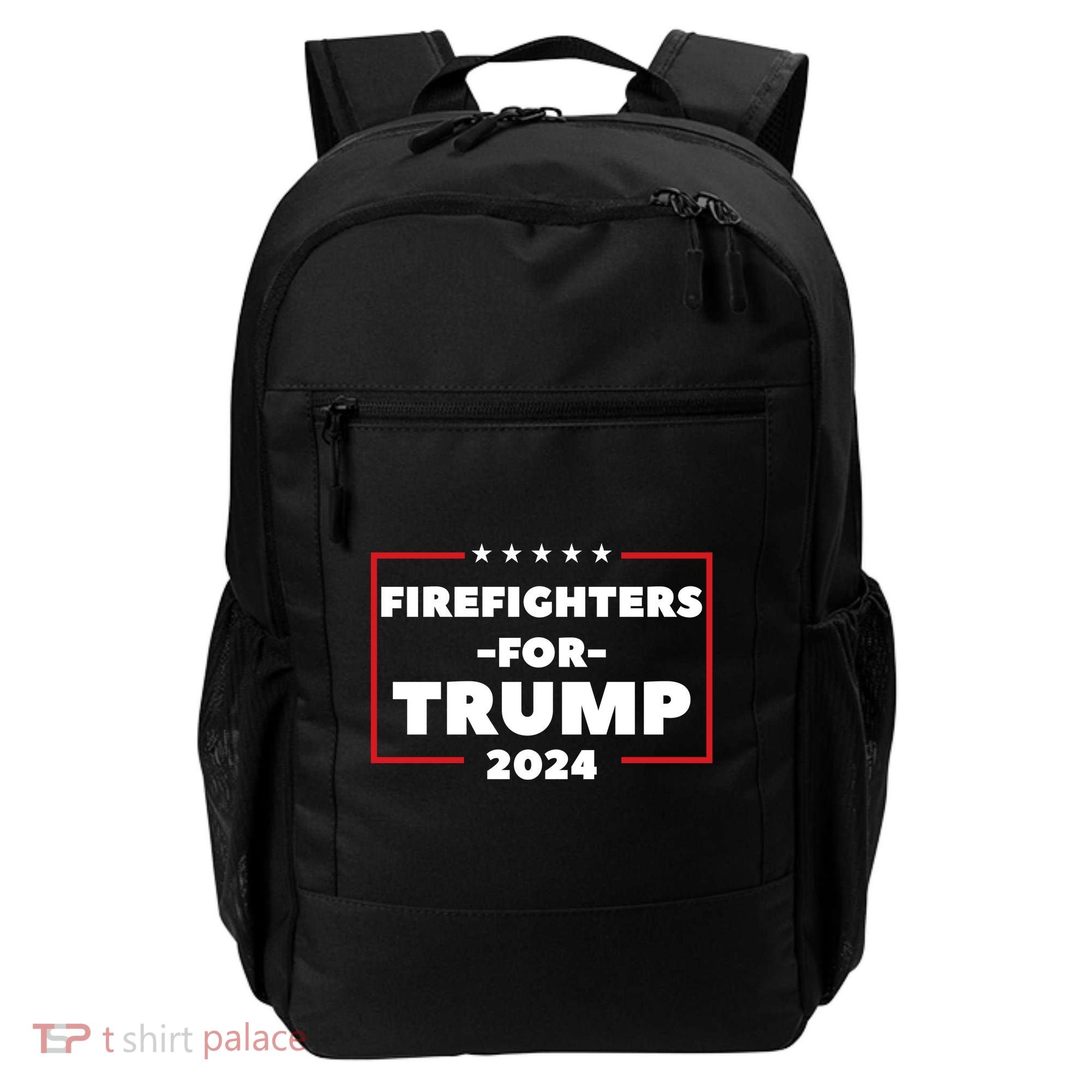 Firefighters For Trump 2024 Backpack