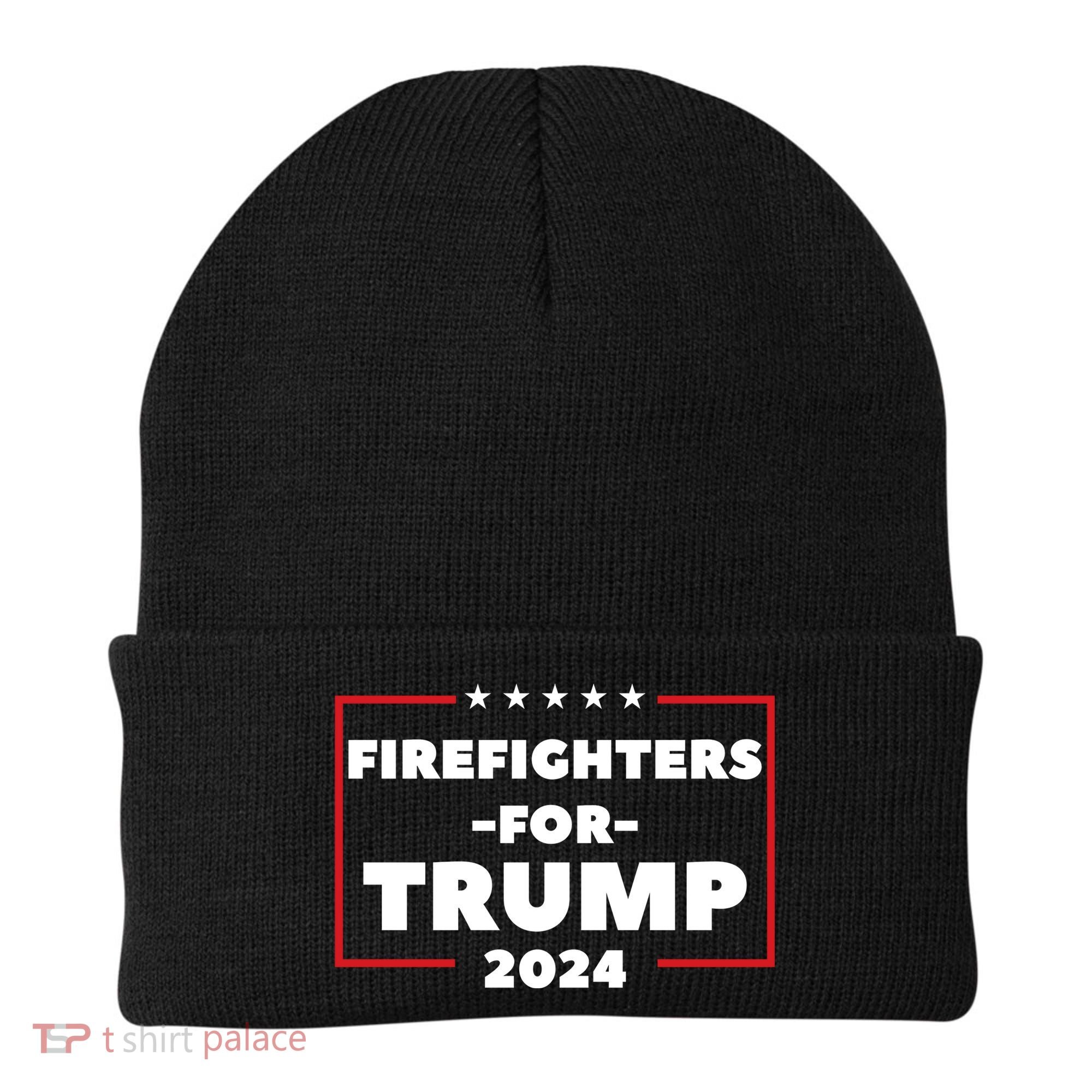 Firefighters For Trump 2024 Beanie