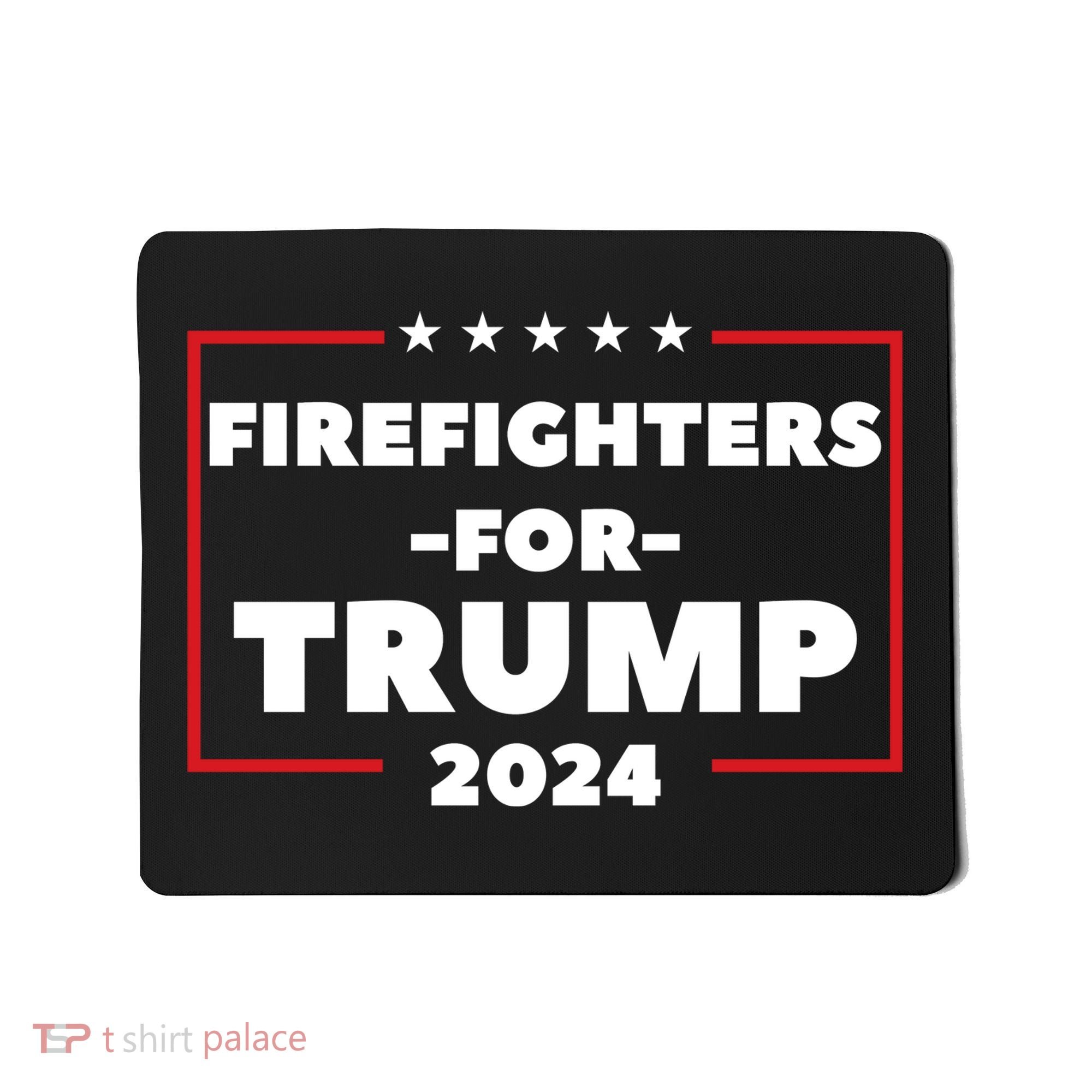 Firefighters For Trump 2024 Mousepad