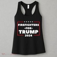 Firefighters For Trump 2024 Women's Tank Top thumb 3