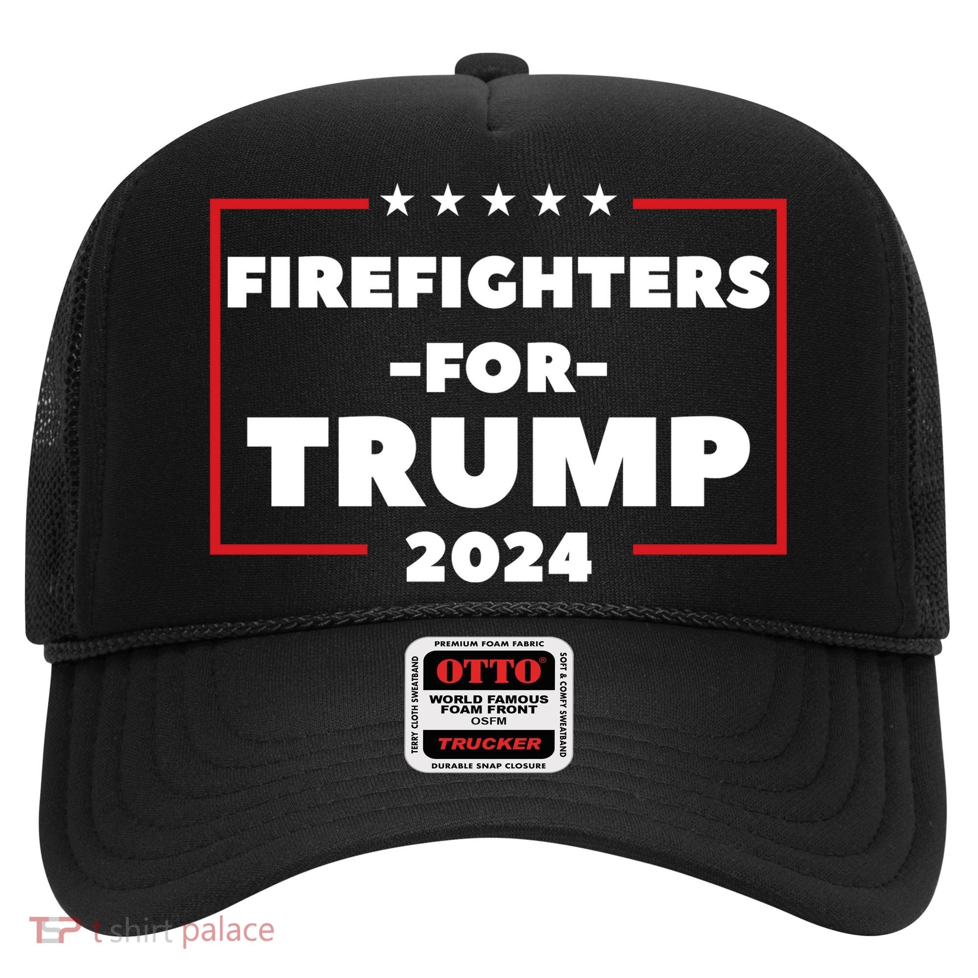 Firefighters For Trump 2024 Hat