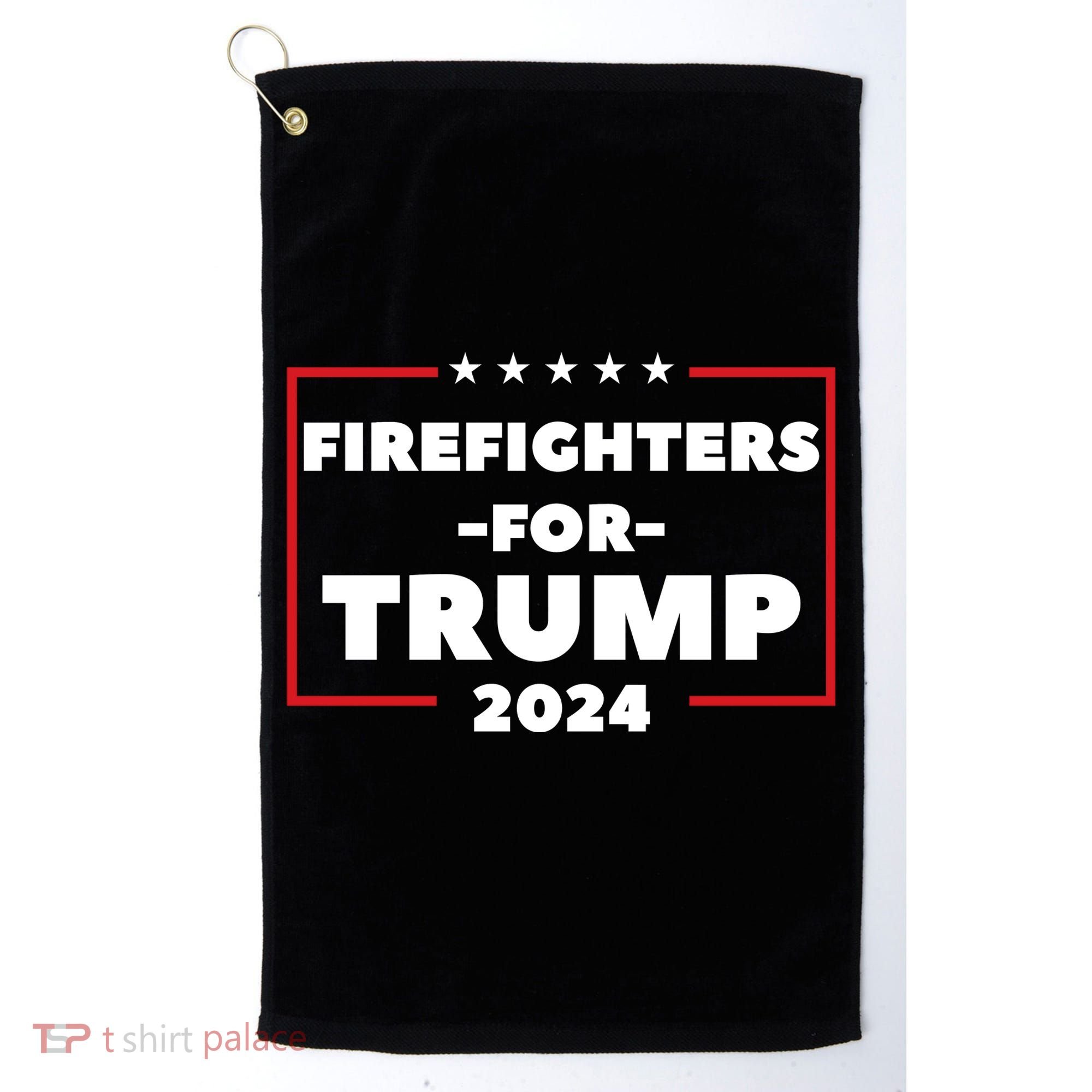 Firefighters For Trump 2024 Golf Towel
