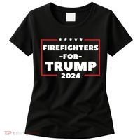 Firefighters For Trump 2024 Women's T-Shirt thumb 0