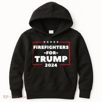 Firefighters For Trump 2024 Kids Hoodie thumb 0
