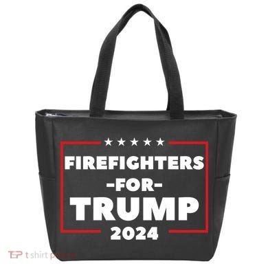 Firefighters For Trump 2024 Tote Bag