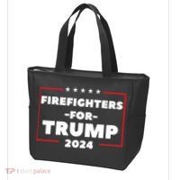 Firefighters For Trump 2024 Tote Bag thumb 3