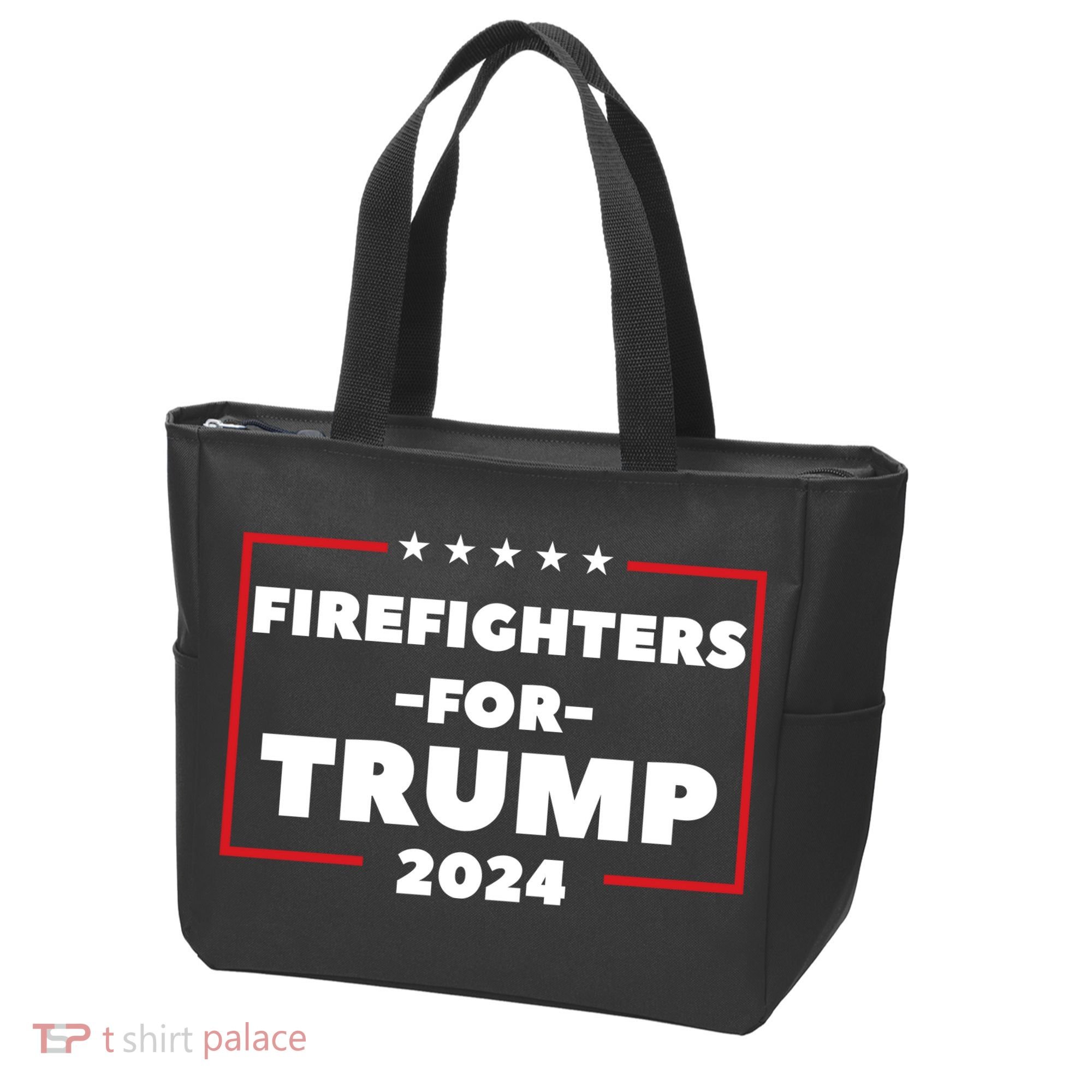 Firefighters For Trump 2024 Tote Bag