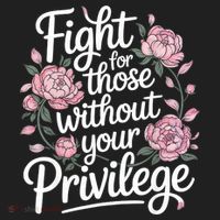 Fight For Those Without Your Privilege ' Women Resist Floral  Hat thumb 2