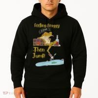 Feeling Froggy Then Jump Frog Apparel Hoodie thumb 2