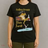 Feeling Froggy Then Jump Frog Apparel T-Shirt thumb 4