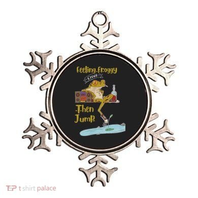 Feeling Froggy Then Jump Frog Apparel Ornament