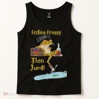Feeling Froggy Then Jump Frog Apparel Tank Top thumb 2