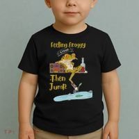 Feeling Froggy Then Jump Frog Apparel Toddler T-Shirt thumb 2