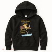 Feeling Froggy Then Jump Frog Apparel Kids Hoodie thumb 0