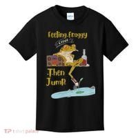 Feeling Froggy Then Jump Frog Apparel Kids T-Shirt thumb 0
