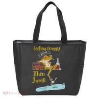 Feeling Froggy Then Jump Frog Apparel Tote Bag thumb 0