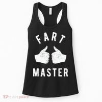 Funny Fart Thumbs Up Toilet Humor Women's Tank Top thumb 0